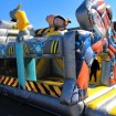 Robot skákací hrad se skluzavkou