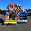 Robot skákací hrad se skluzavkou