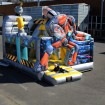 Robot skákací hrad se skluzavkou